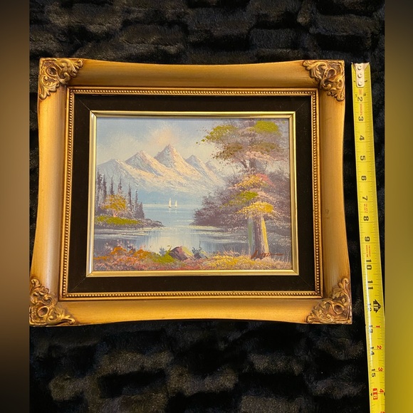 3 Vintage Signed Oil/ Acrylic on Canvas Paintings Various Artists & Sizes - Picture 12 of 16